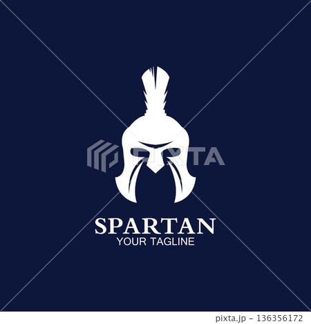 spartan logo icon designs vector 136356172
