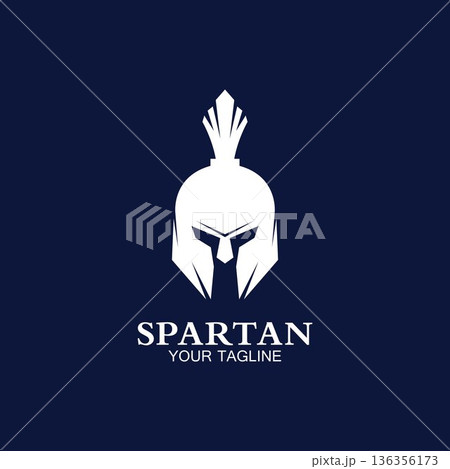 spartan logo icon designs vector 136356173