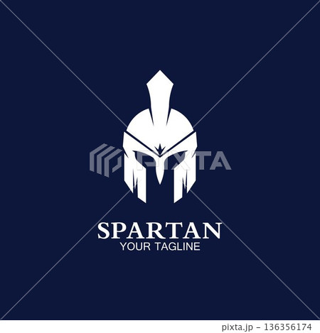 spartan logo icon designs vector 136356174