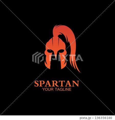 spartan logo icon designs vector 136356180