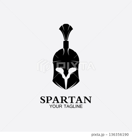 spartan logo icon designs vector spartan logo icon designs vector 136356190