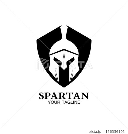 spartan logo icon designs vector spartan logo icon designs vector 136356193