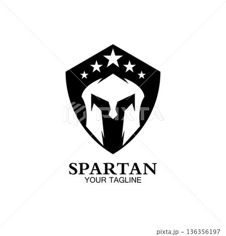 spartan logo icon designs vector spartan logo icon designs vector 136356197