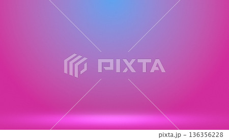 Pink and blue studio stage gradient background 136356228