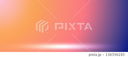 Vivid multicolor studio stage background 136356285