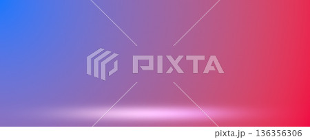 Rich red purple studio stage background 136356306