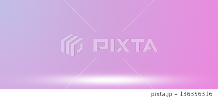 Soft purple pink studio stage background 136356316