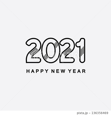 2021 new year icon vector illustration design template.Design for banner, greeting cards, brochure or print. Vector illustration. Isolated on white background. 2021 new year icon vector illustration design template.Design for banner, greeting cards, brochure or print. Vector illustration. Isolated on white background. 136356469