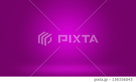 Purple studio background with soft central light glow 136356843