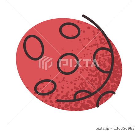 Round sponge pottery tool sticker Round sponge pottery tool sticker 136356965