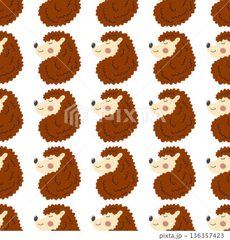 Fabric pattern. Natural style, suitable for various prints, scarves, clothing, cushions 136357423
