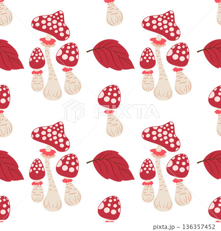 Fabric pattern. Natural style, suitable for various prints, scarves, clothing, cushions 136357452