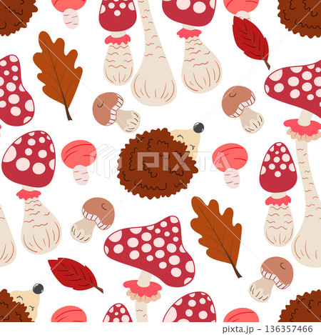 Fabric pattern. Natural style, suitable for various prints, scarves, clothing, cushions 136357466