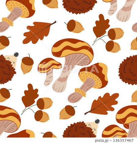 Fabric pattern. Natural style, suitable for various prints, scarves, clothing, cushions 136357467