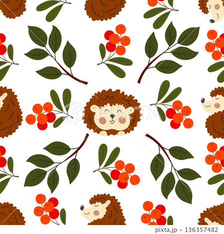 Fabric pattern. Natural style, suitable for various prints, scarves, clothing, cushions 136357482