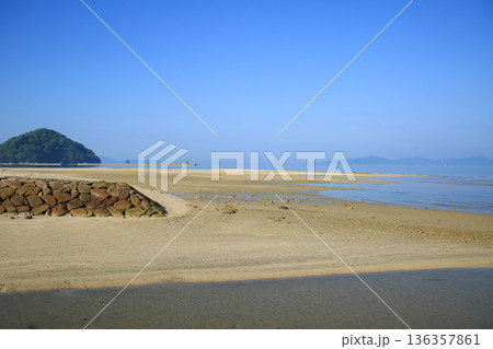 愛媛県松山市 立岩海水浴場 愛媛県松山市 立岩海水浴場 136357861