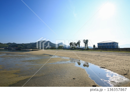愛媛県松山市 立岩海水浴場 愛媛県松山市 立岩海水浴場 136357867