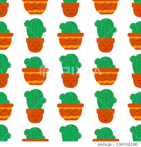 Fabric pattern. Natural style, suitable for various prints, scarves, clothing, cushions 136358190