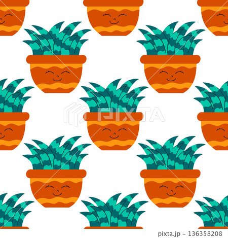 Fabric pattern. Natural style, suitable for various prints, scarves, clothing, cushions 136358208
