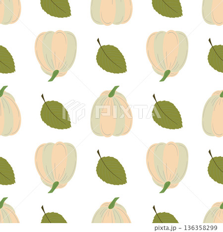 Fabric pattern. Natural style, suitable for various prints, scarves, clothing, cushions 136358299