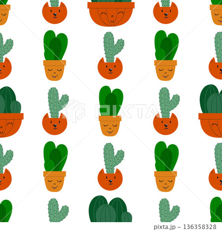 Fabric pattern. Natural style, suitable for various prints, scarves, clothing, cushions 136358328