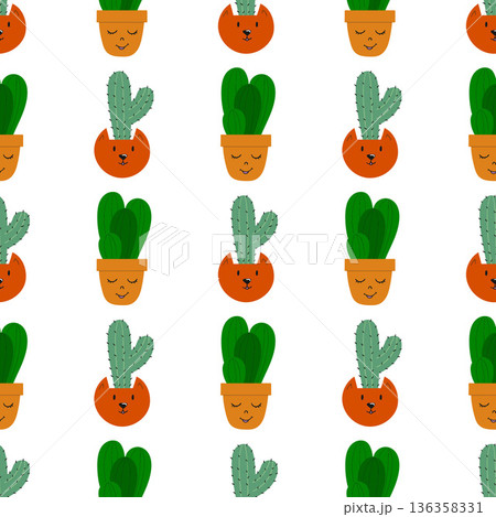 Fabric pattern. Natural style, suitable for various prints, scarves, clothing, cushions 136358331