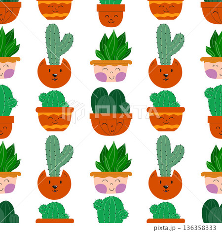 Fabric pattern. Natural style, suitable for various prints, scarves, clothing, cushions 136358333