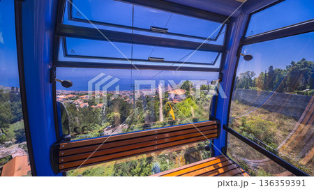 Funchal From Funchal Cable Car, Madeira Funchal From Funchal Cable Car, Madeira 136359391
