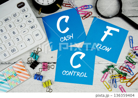 CFC Cash Flow Control text phrase of business and financial concept CFC Cash Flow Control text phrase of business and financial concept 136359404