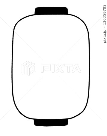 ちょうちんのイラスト 136359705