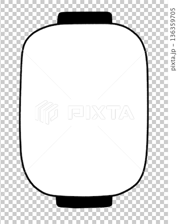 ちょうちんのイラスト 136359705
