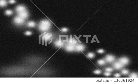 Diagonal Bokeh Light Stream 136361924