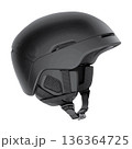 Snowboarding sport helmet. Skiing protection gear Snowboarding sport helmet. Skiing protection gear 136364725