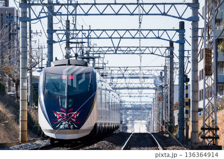 【京成本線】京成上野方面へ向かうシティライナー成田山開運号 136364914