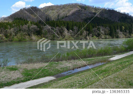 最上川 日本三大急流 136365335