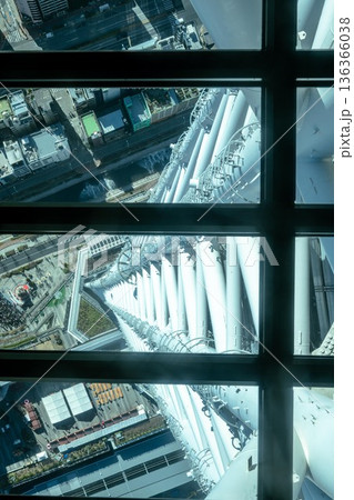 スカイツリーから撮影した東京の都市風景 スカイツリーから撮影した東京の都市風景 136366038