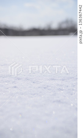 雪のバックグラウンド 雪のバックグラウンド 136367442