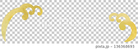 浮世絵風、和風の波のイラスト セット ベクター 水彩 手描き テクスチャー 透過背景 白背景 年賀状 浮世絵風、和風の波のイラスト セット ベクター 水彩 手描き テクスチャー 透過背景 白背景 年賀状 136368693