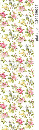 Elegant Floral Paisley Damask Geometric Stripe Ornate Pastel Wallpaper Patterns 136369097