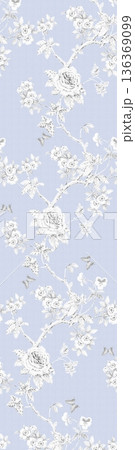 Elegant Floral Paisley Damask Geometric Stripe Ornate Pastel Wallpaper Patterns 136369099