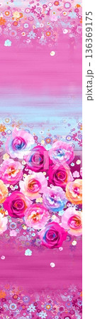 Elegant Floral Paisley Damask Geometric Stripe Ornate Pastel Wallpaper Patterns 136369175