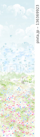 Elegant Floral Paisley Damask Geometric Stripe Ornate Pastel Wallpaper Patterns 136369923