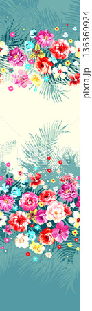 Elegant Floral Paisley Damask Geometric Stripe Ornate Pastel Wallpaper Patterns 136369924