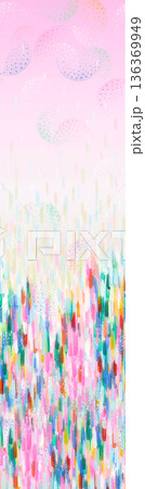 Elegant Floral Paisley Damask Geometric Stripe Ornate Pastel Wallpaper Patterns 136369949