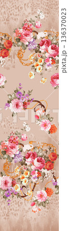 Elegant Floral Paisley Damask Geometric Stripe Ornate Pastel Wallpaper Patterns 136370023