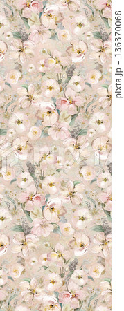 Elegant Floral Paisley Damask Geometric Stripe Ornate Pastel Wallpaper Patterns 136370068