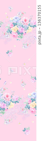 Elegant Floral Paisley Damask Geometric Stripe Ornate Pastel Wallpaper Patterns 136370155