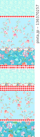 Elegant Floral Paisley Damask Geometric Stripe Ornate Pastel Wallpaper Patterns 136370257