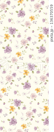 Elegant Floral Paisley Damask Geometric Stripe Ornate Pastel Wallpaper Patterns 136370559