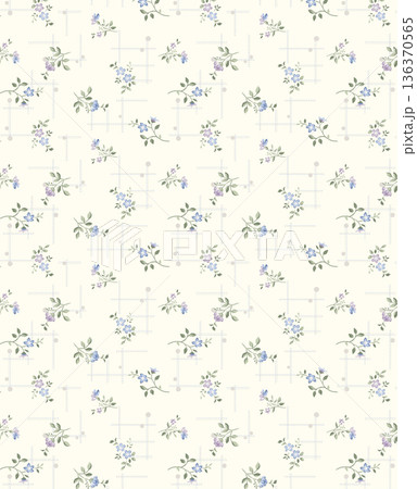 Elegant Floral Paisley Damask Geometric Stripe Ornate Pastel Wallpaper Patterns 136370565